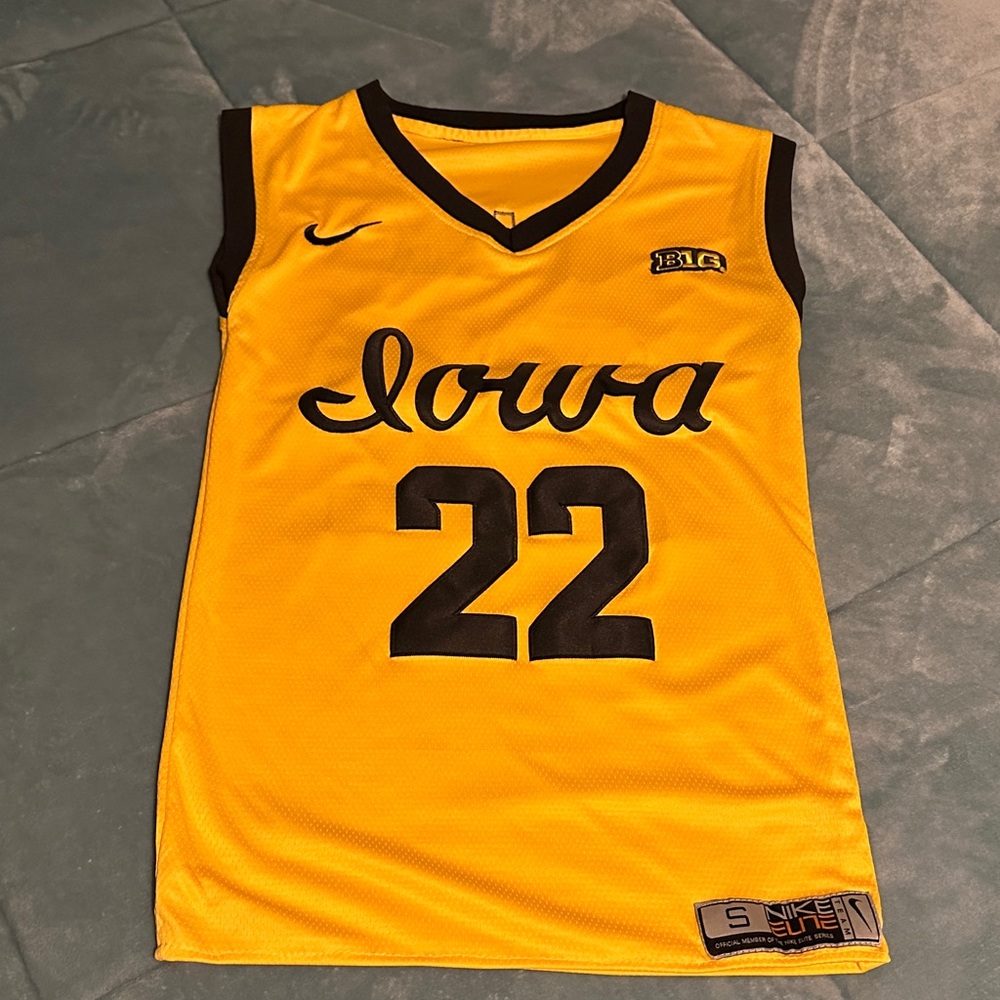 Nike Yellow and Black Iowa Jersey